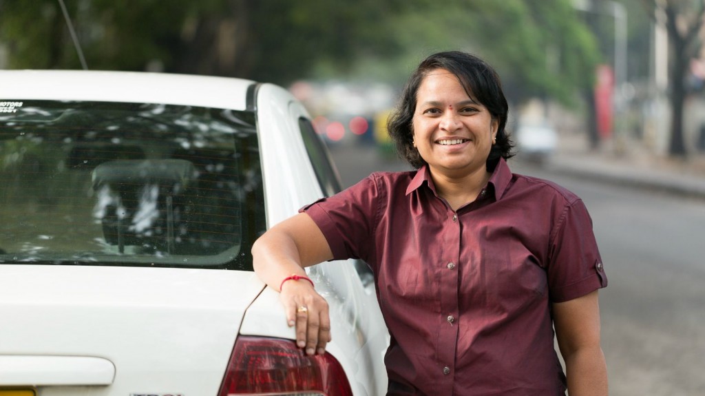 Bharathi Veerah India's First Woman Uber Driver