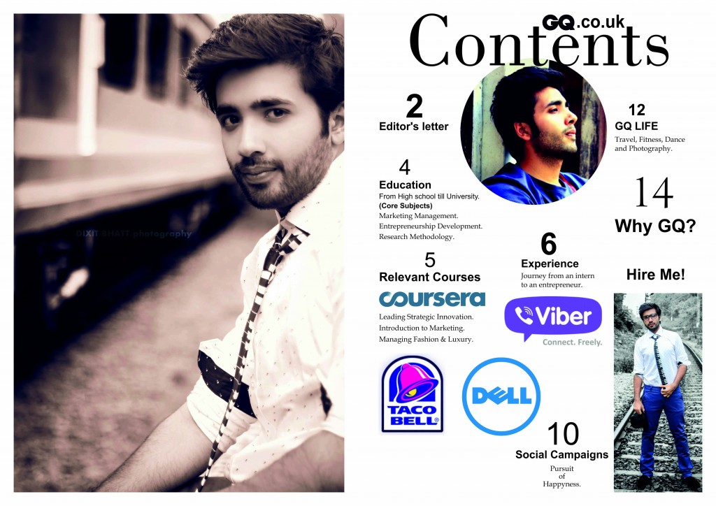 Sumukh Mehta GQ magazine Resume