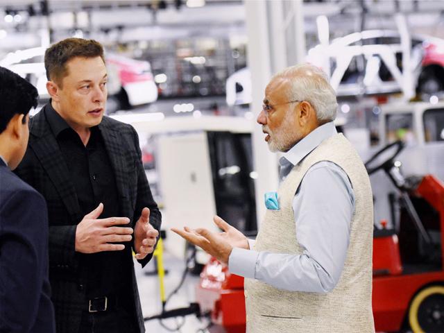 narendra modi elon musk