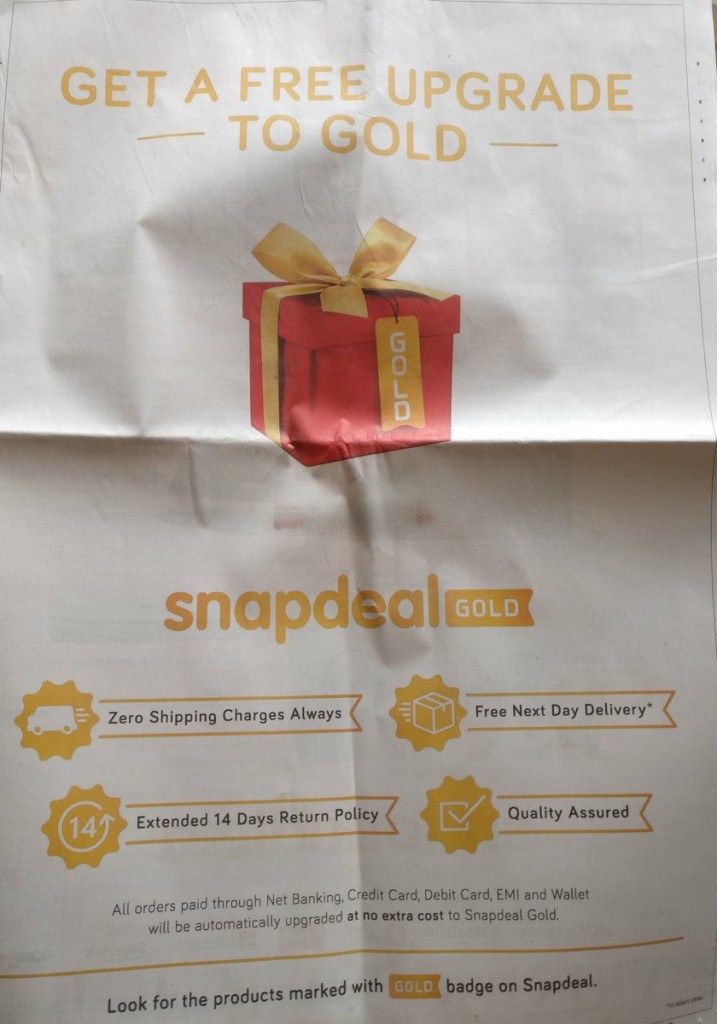 Snapdeal Gold