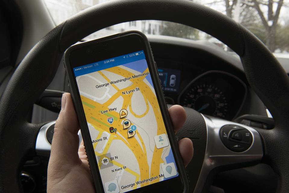 google ridesharing app waze