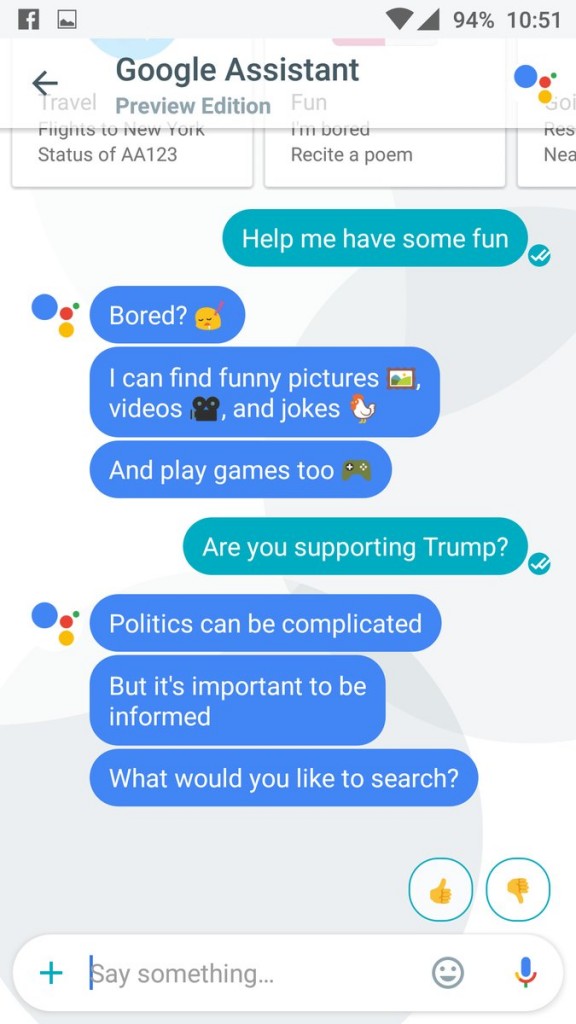 Google assistant best answers