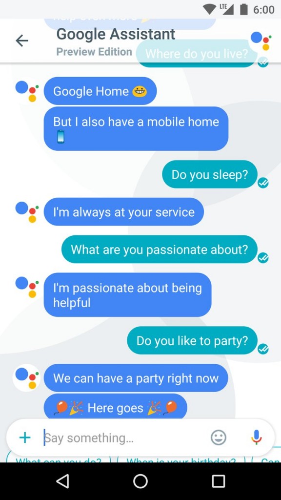 Google assistant best answers