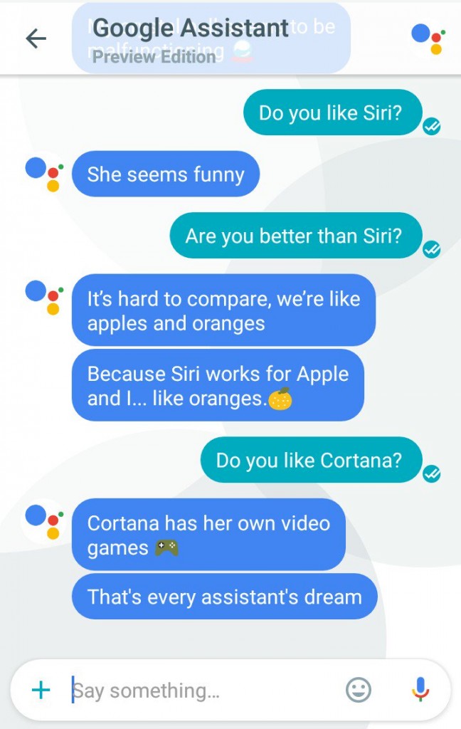 google assistant best answers