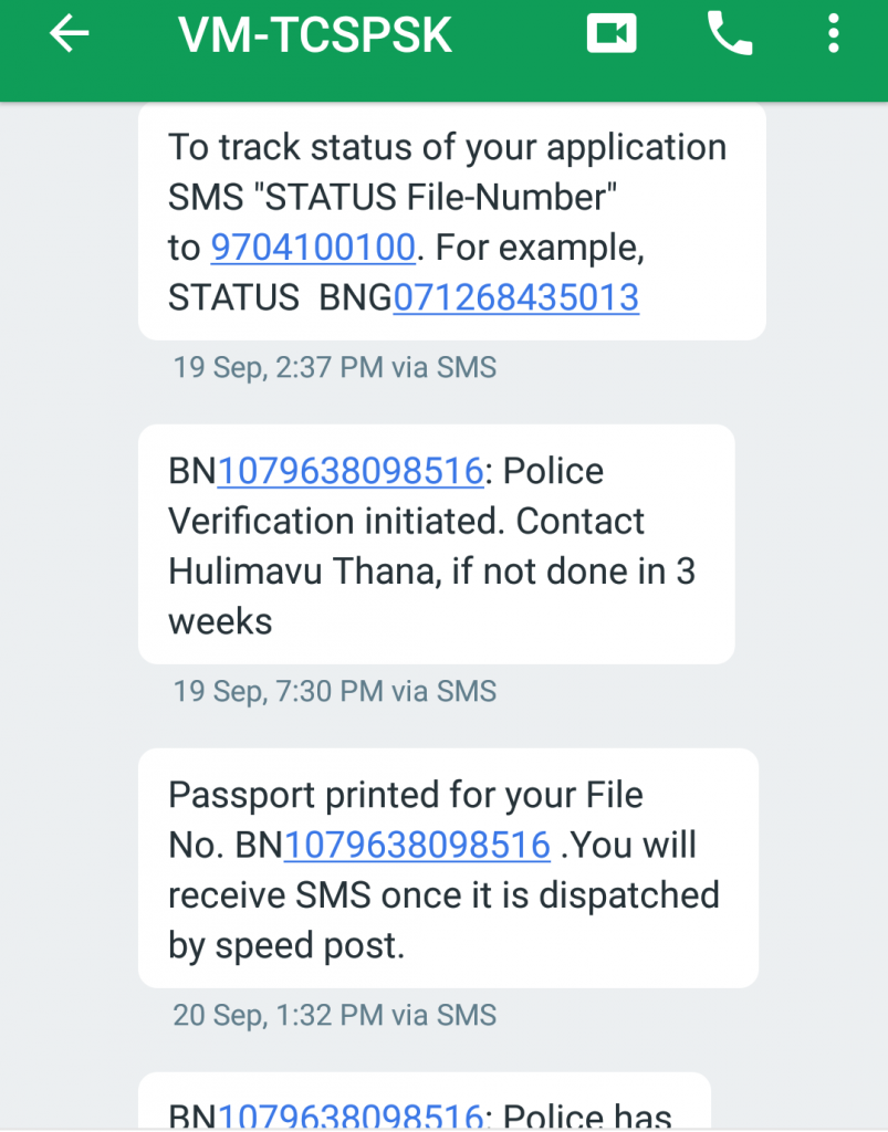 passport application process India