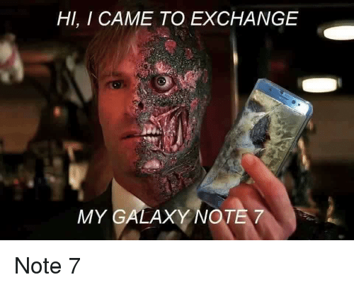 samsung galaxy note 7 meme 9