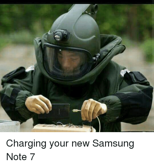 samsung galaxy note 7 meme