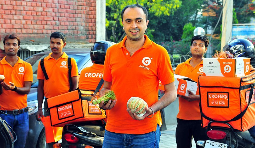 grofers delivers cash