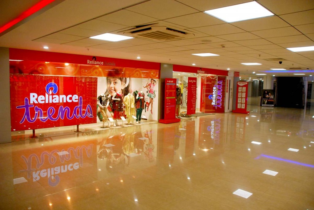 top retail chains in India