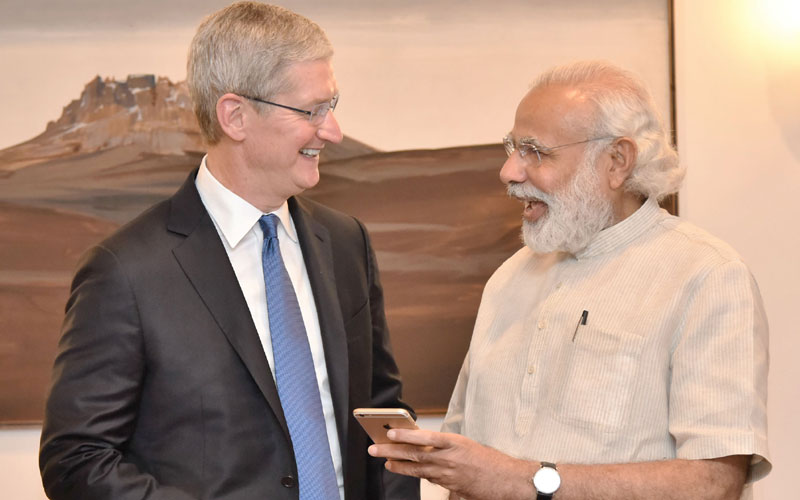 apple manufacturing centers in india