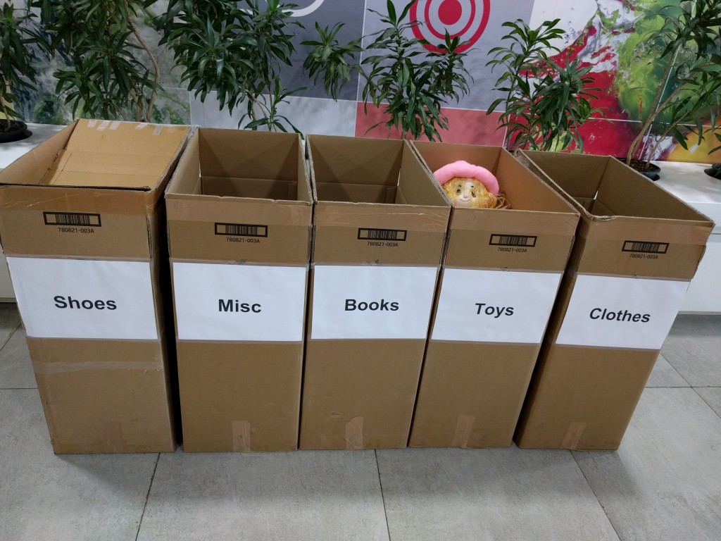 Google campus donation drive