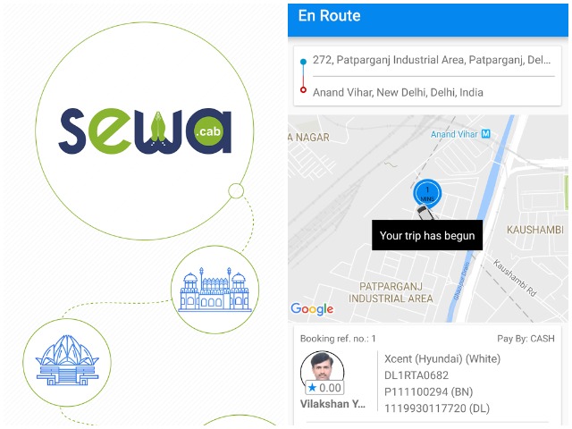 sewa cab delhi