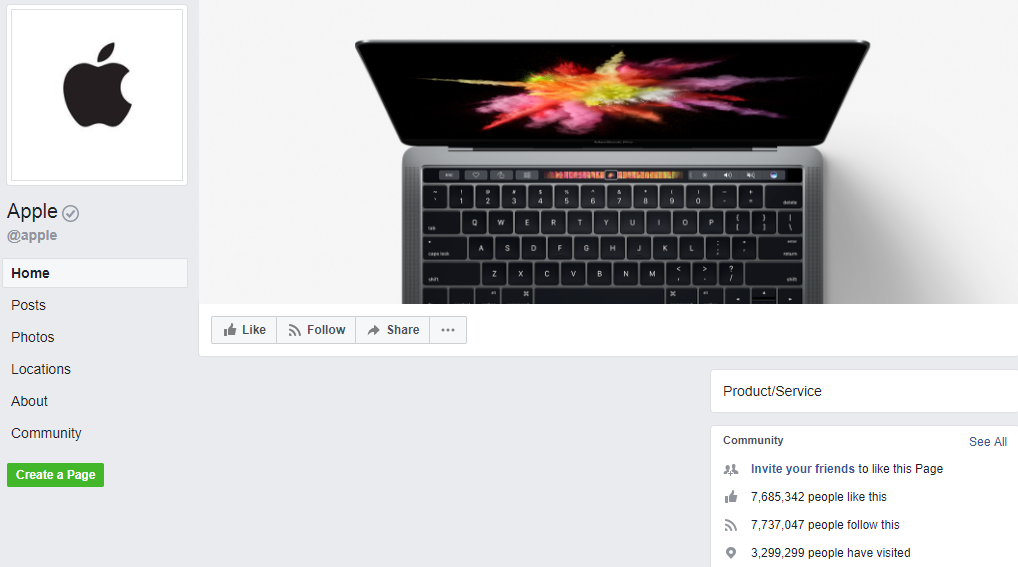 apple fb