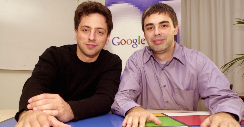 how much do larry page and sergey brin own of google