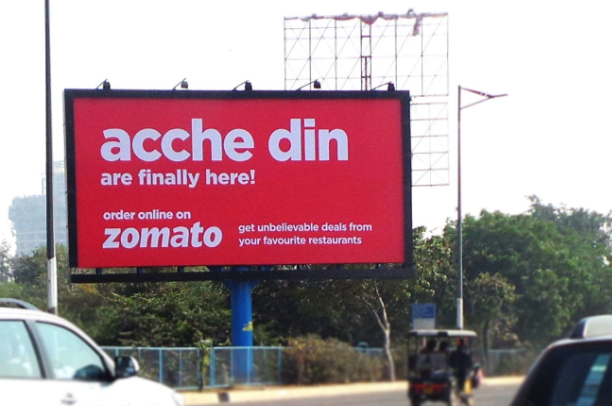 zomato outdoor ads