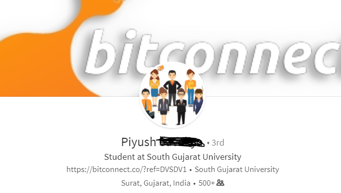 bitconnect linkedin