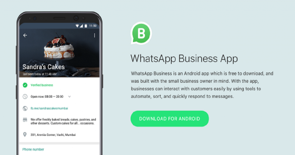 whatsapp business