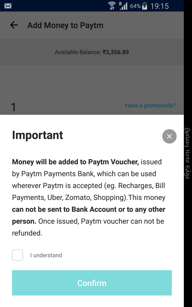 paytm add money voucher