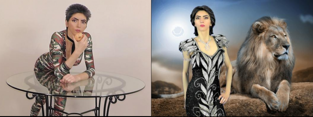 Nasim Aghdam youtube