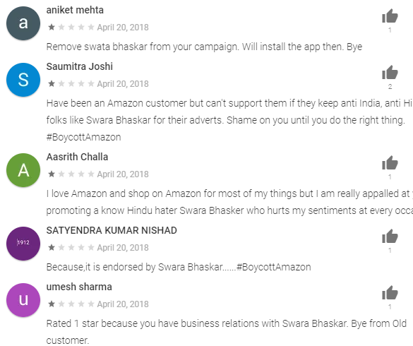amazon swara bhasker 2