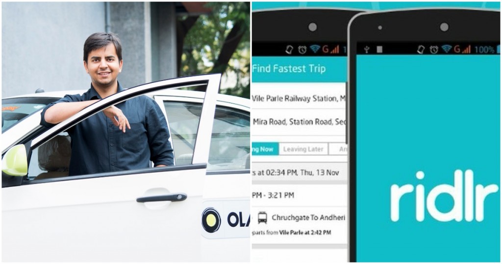 ola acquires ridlr