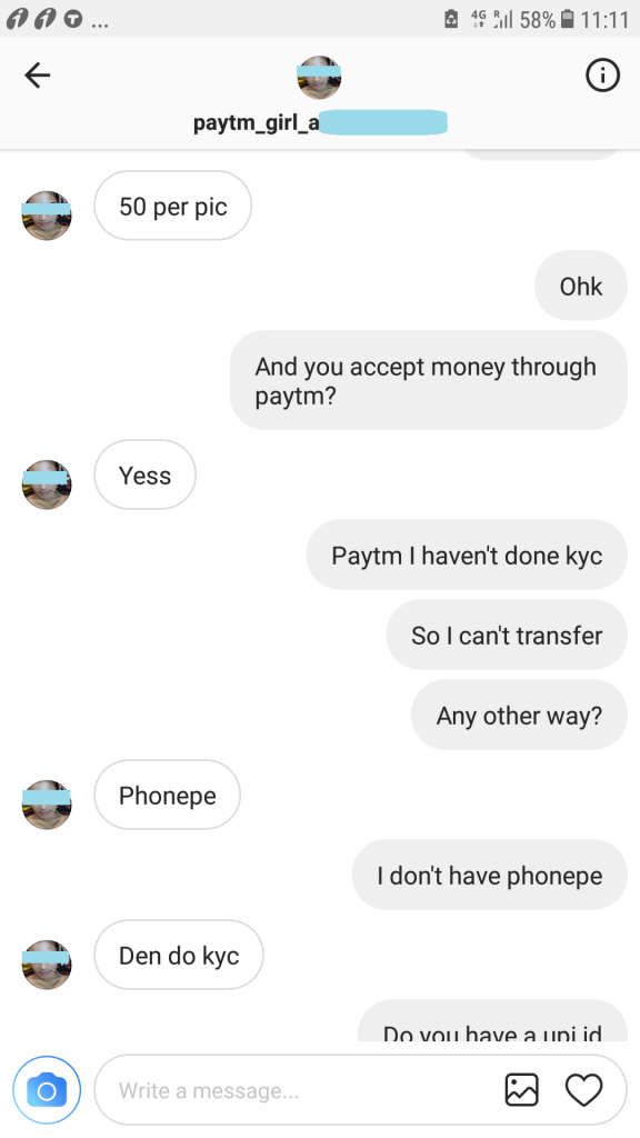 paytm girl chat