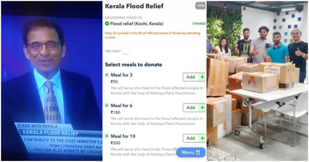 kerala floods companies and startups