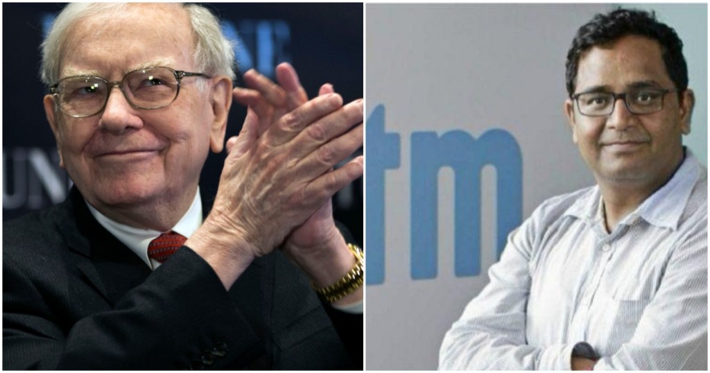 warren buffett paytm invesment