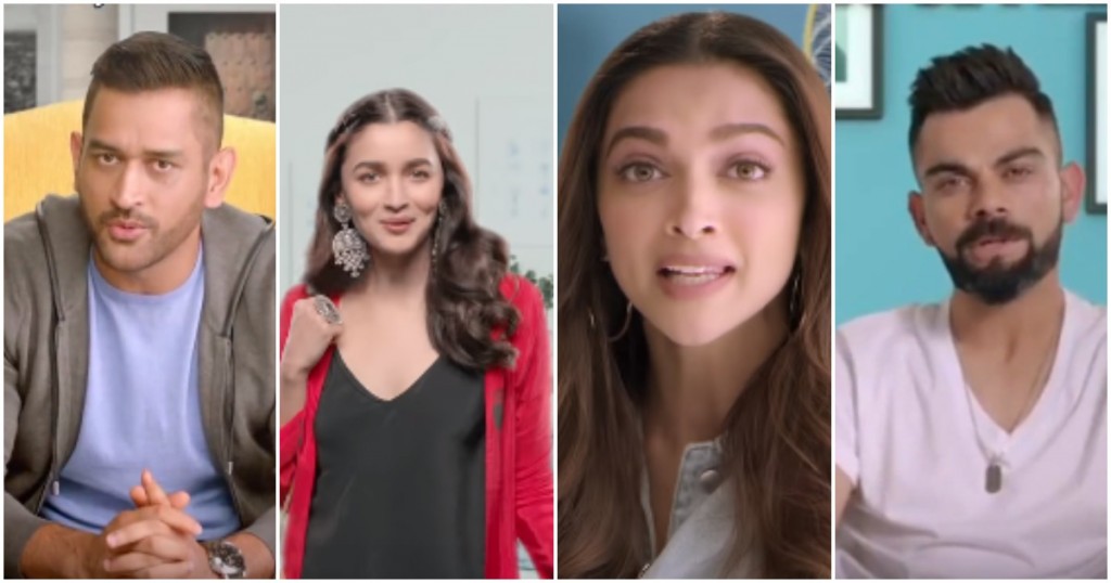 flipkart big billion days celebrity ads