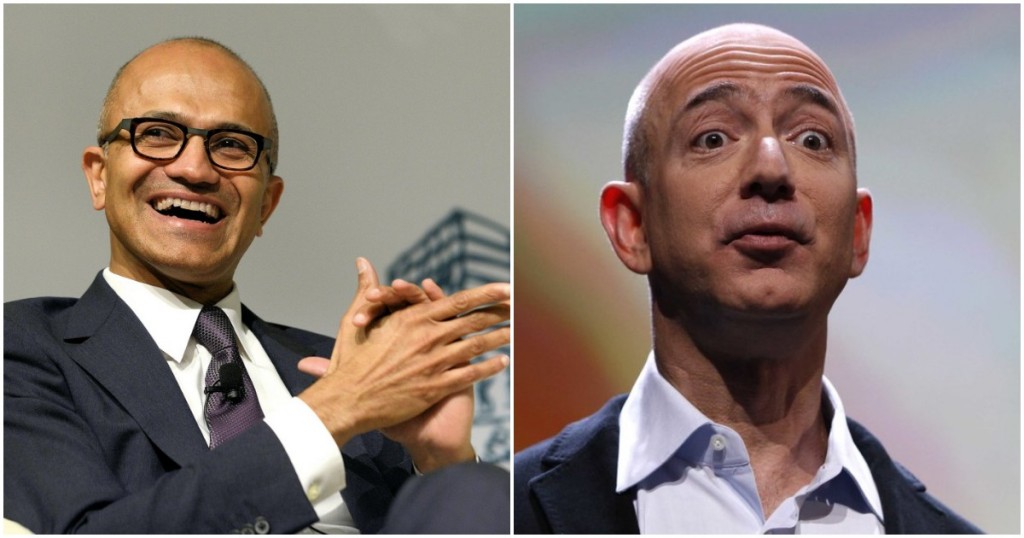 microsoft overtakes amazon to become the second most valuable company in the world