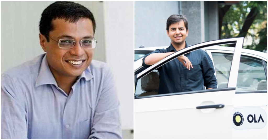 sachin bansal invest ola