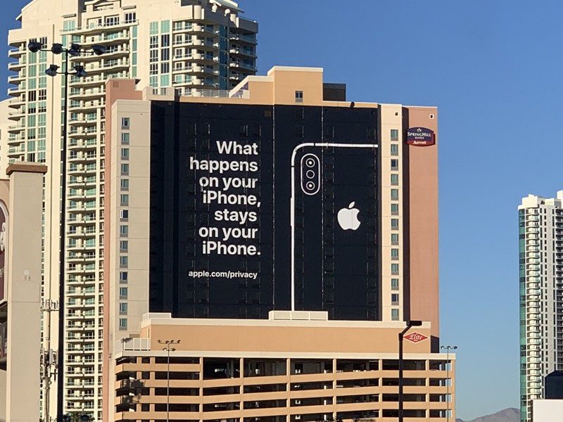 apple ces billboard