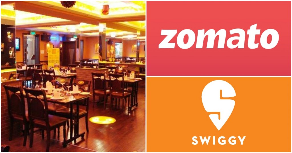 restautants vs swiggy zomato