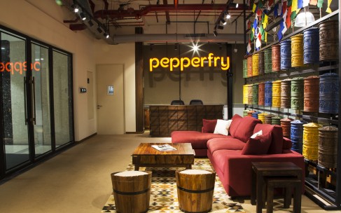 Pepperfry Brings Out All Its Design Chops In Its Office In Mumbai Pepperfry Brings Out All Its Design Chops In Its Office In Mumbai