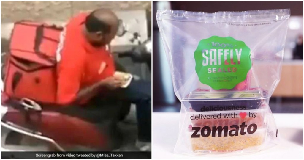 zomato safety sealed