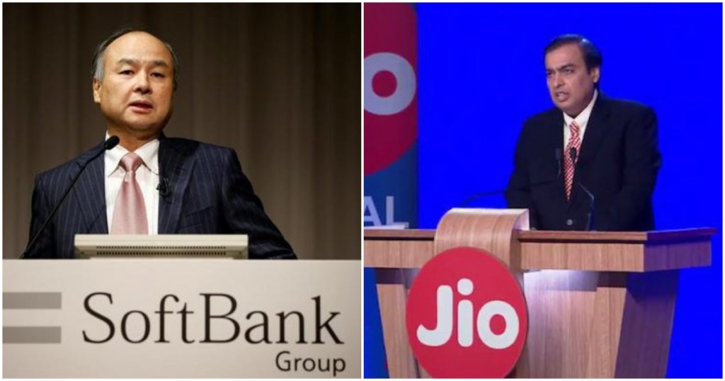 softbank to invest in jio