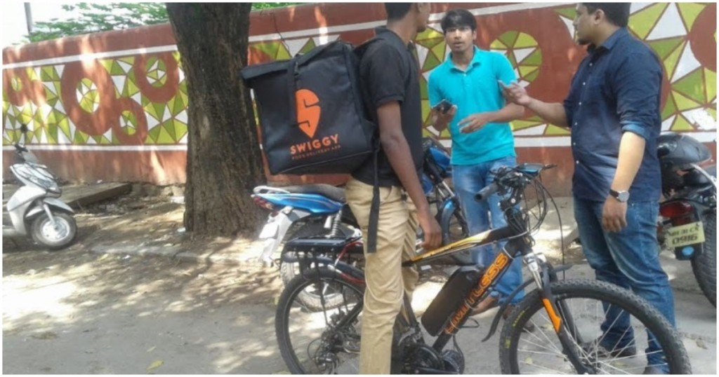 zomato cycle delivery