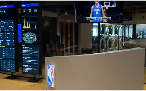 Inside NBA’s Interactive, Basketball-Themed Office In Mumbai Inside NBA’s Interactive, Basketball-Themed Office In Mumbai