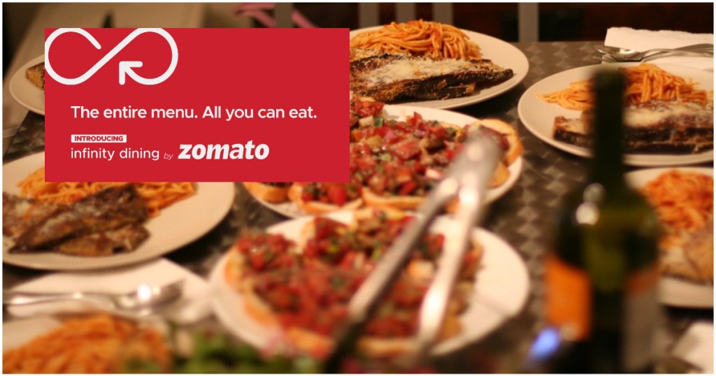 zomato infinity dining