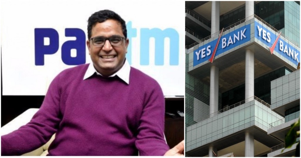 paytm yes bank