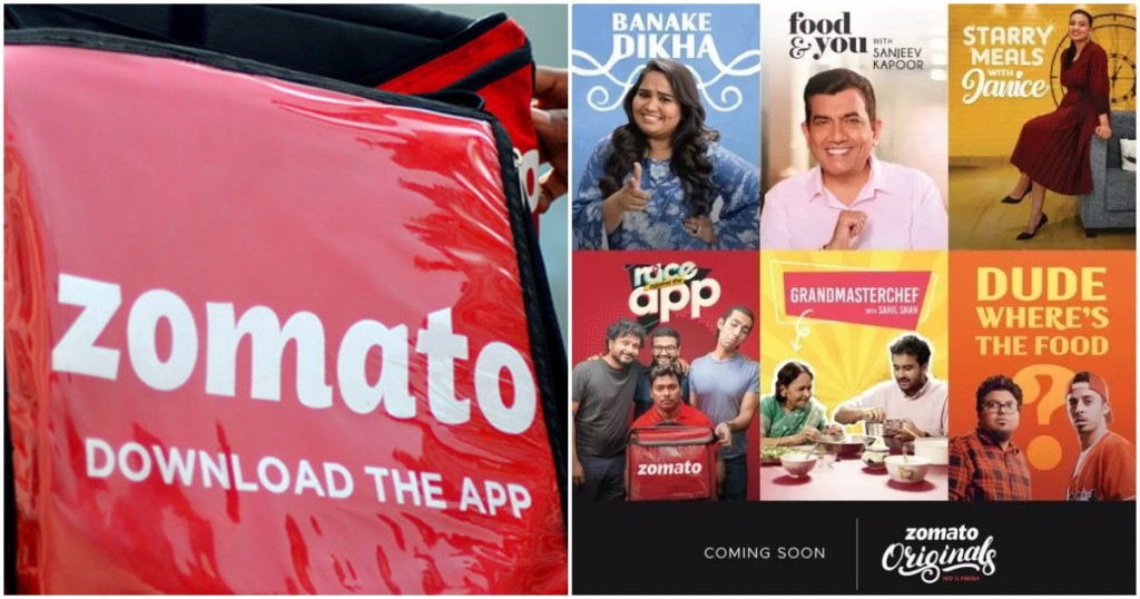 zomato video streaming