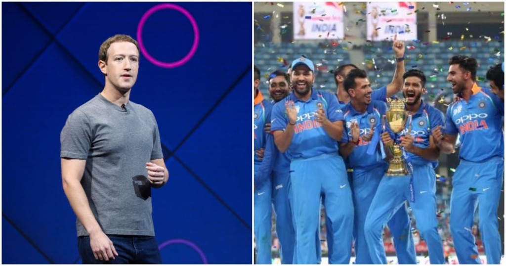 facebook streaming rights to cricket