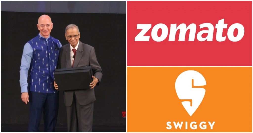 jeff bezos narayan murthy zomato swiggy