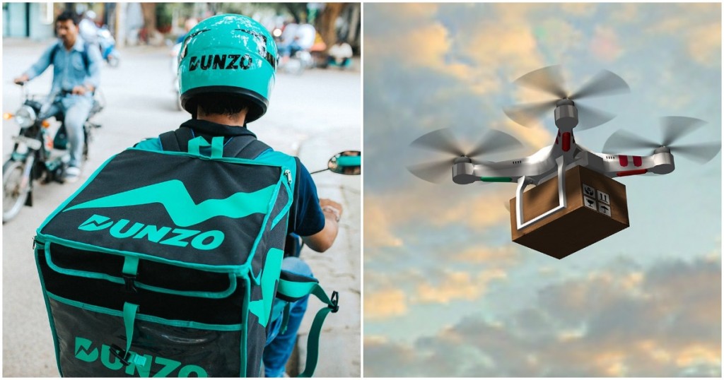 dunzo drone