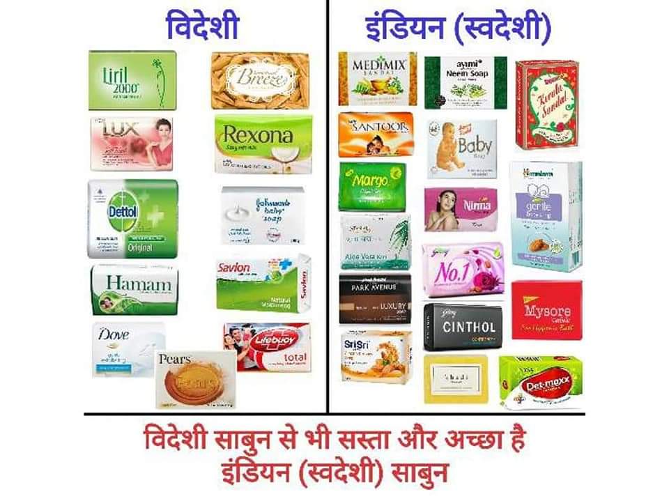 Indian soap brands