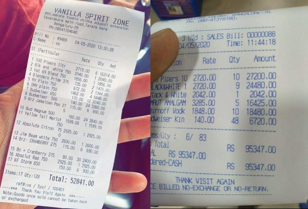 liquor bill