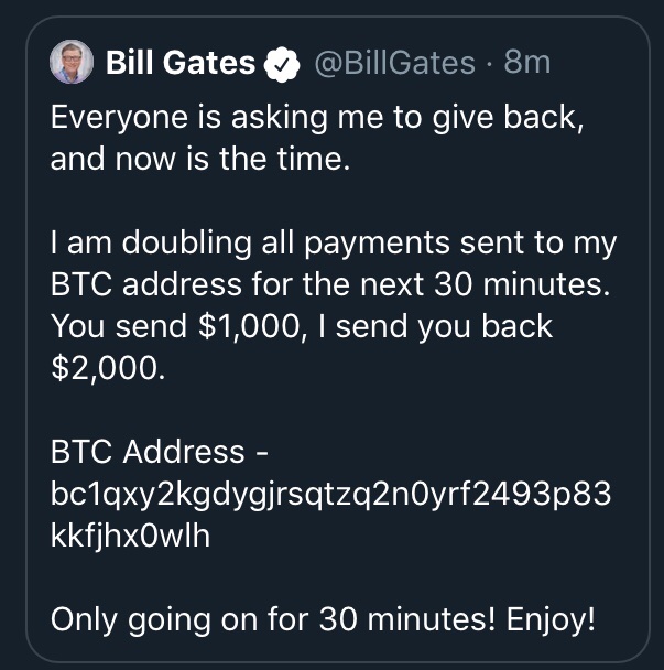 bill gates hacked