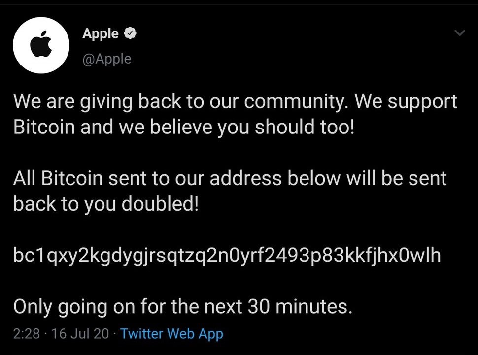 apple hacked bitcoin