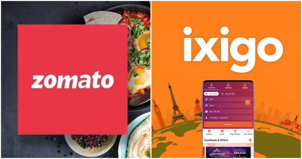 zomato ixigo reinstate salaries