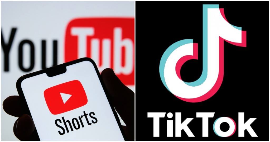 youtube shorts tiktok